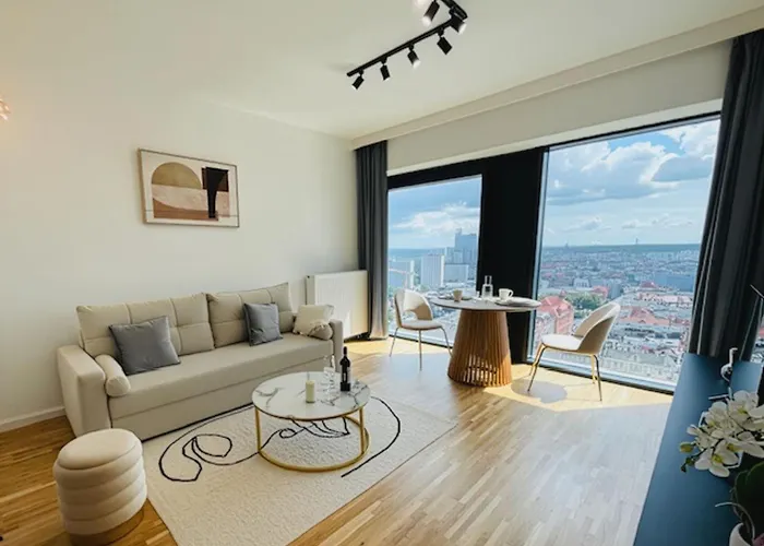 Global View 22th Floor Premium By Bookinghost Apartament Katowice