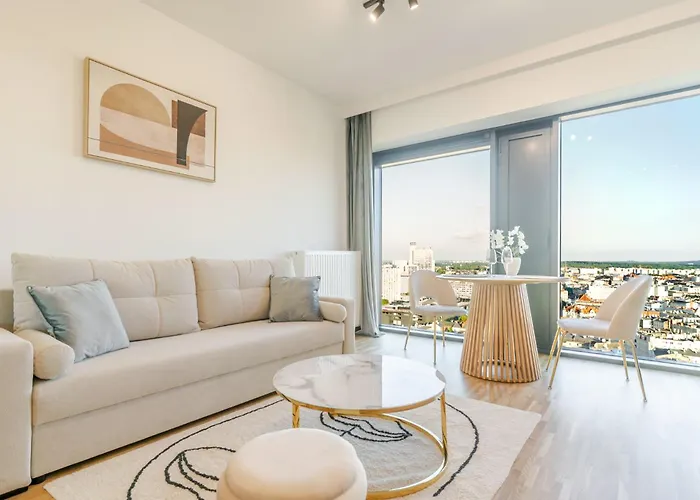 Global View 22th Floor Premium By Bookinghost * Katowice