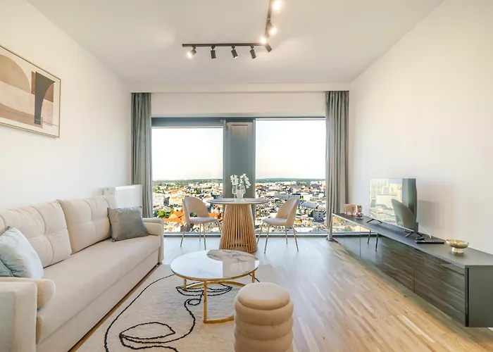 Global View 22th Floor Premium By Bookinghost * Katowice